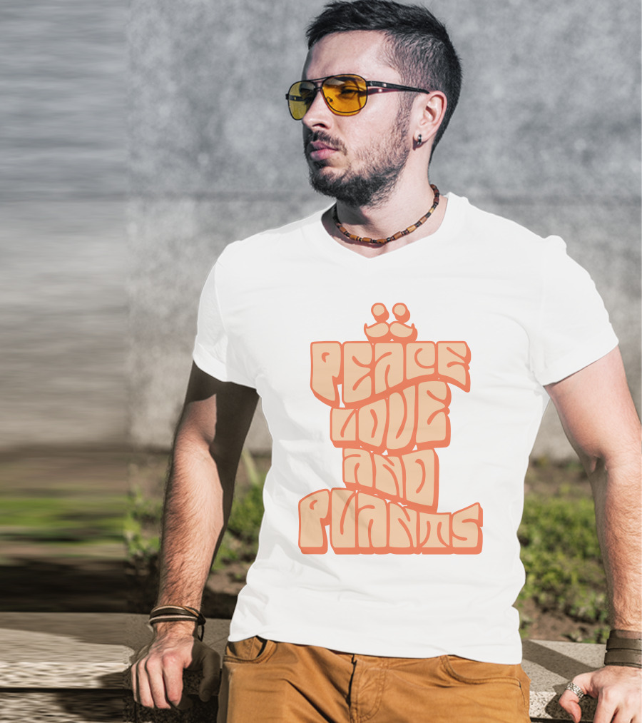 Peace Love And Plants Shop The Mumbo Jumbo Merch Store T-Shirt