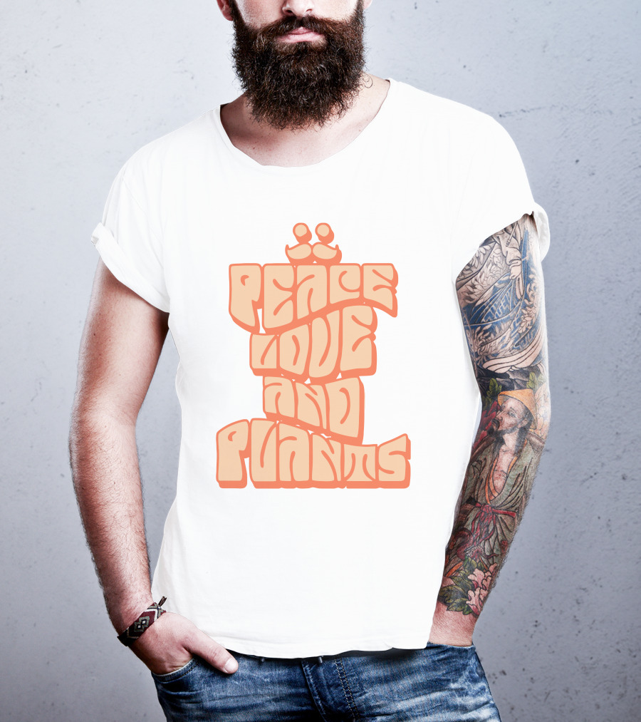Peace Love And Plants Shop The Mumbo Jumbo Merch Store T-Shirt