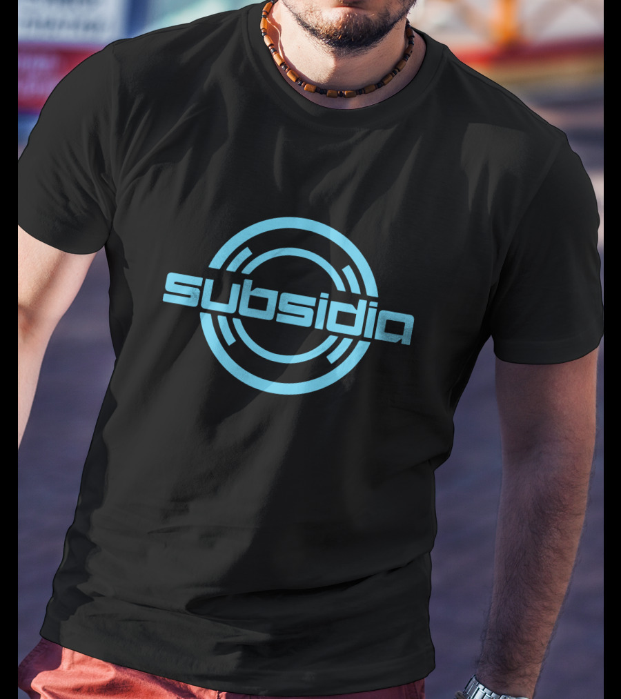 Subsidia Excision Logo Circular Blue T-Shirt