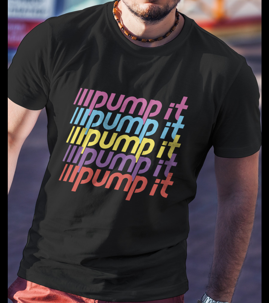 Pump It Multi Color Eskimo Callboy Merch T-Shirt