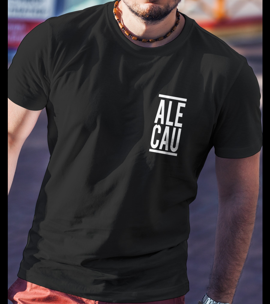 Duklock Alečau Gomerch Minimalist Text T-Shirt