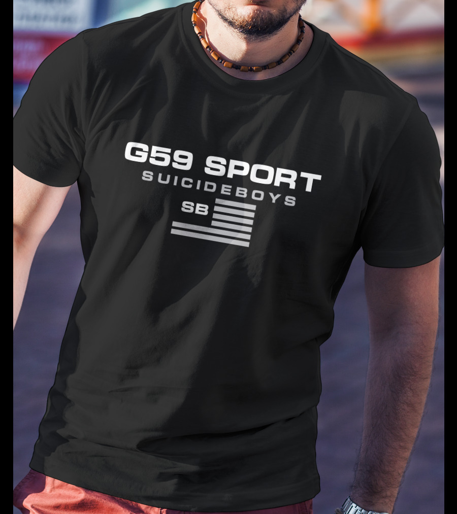 G59 Sport Suicideboys SB Flag 59 Merch T-Shirt