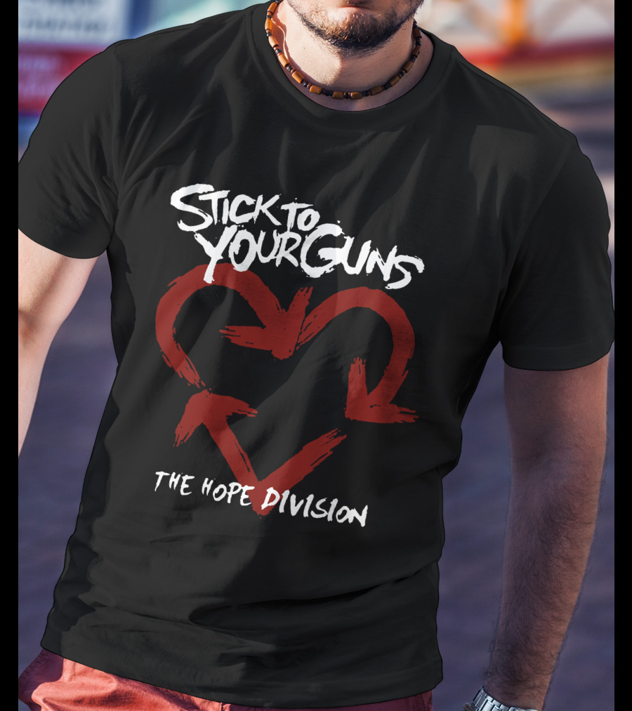 Stick To Your Guns The Hope Division Heart Arrow T-Shirt