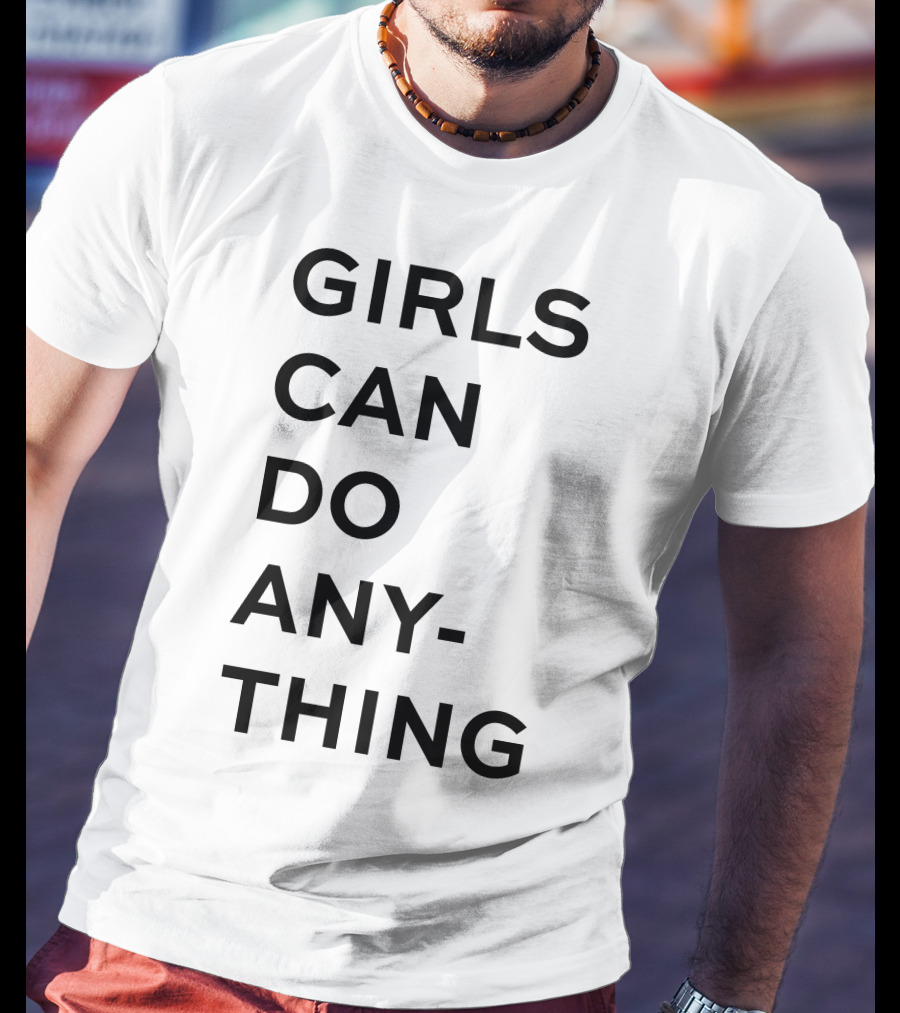 Girl Can Do Anything Girls Rock SB Amplify Women's History Month ZADIG&VOLTAIRE T-Shirt