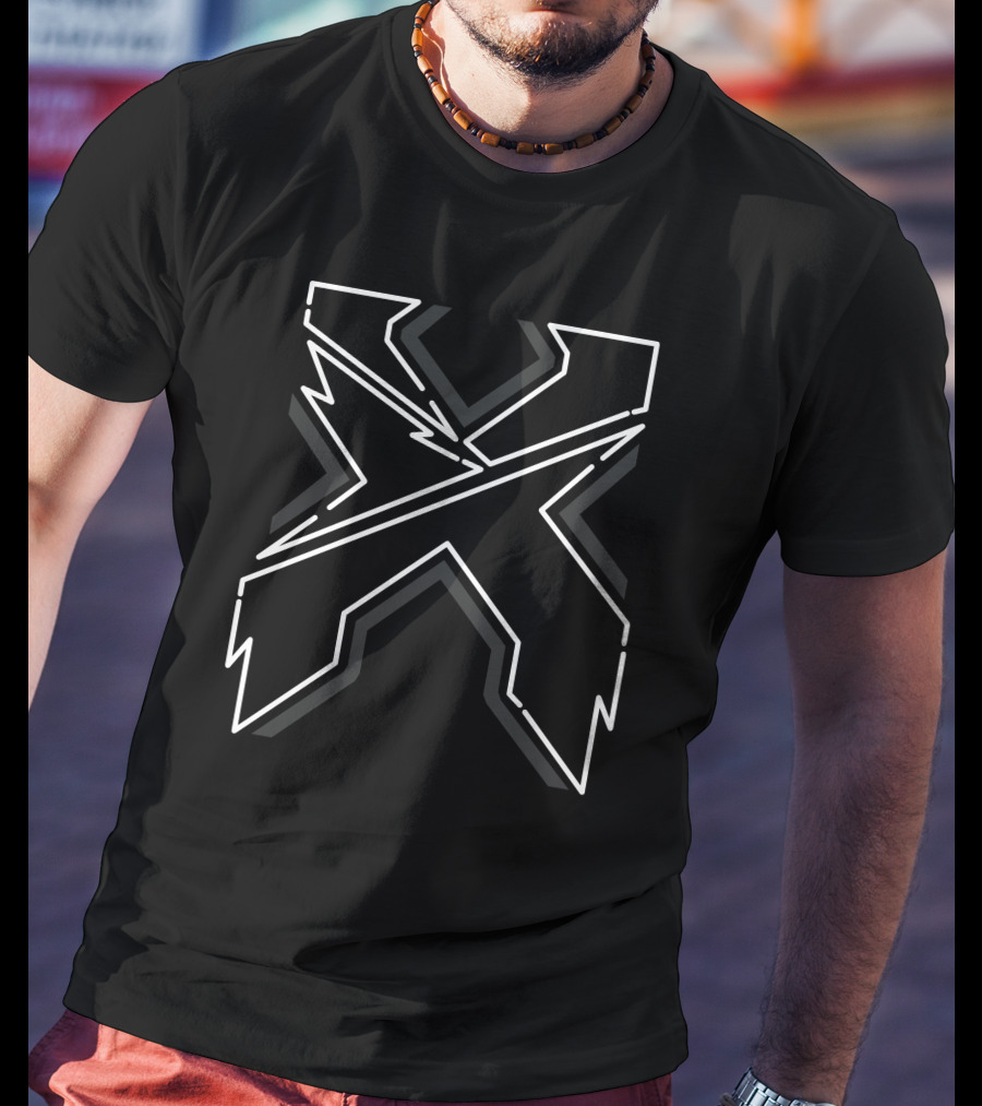 Excision Merch Store Laser Lines X T-Shirt
