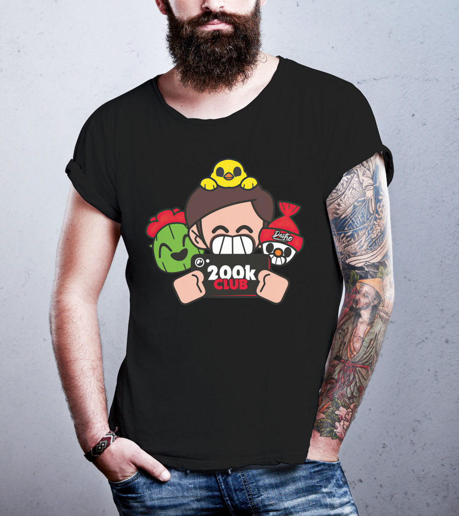 Jakub Destro Merch 200k Club T-Shirt
