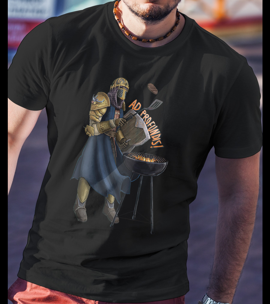 AD Profundis Knight Grilling Barbecue T-Shirt