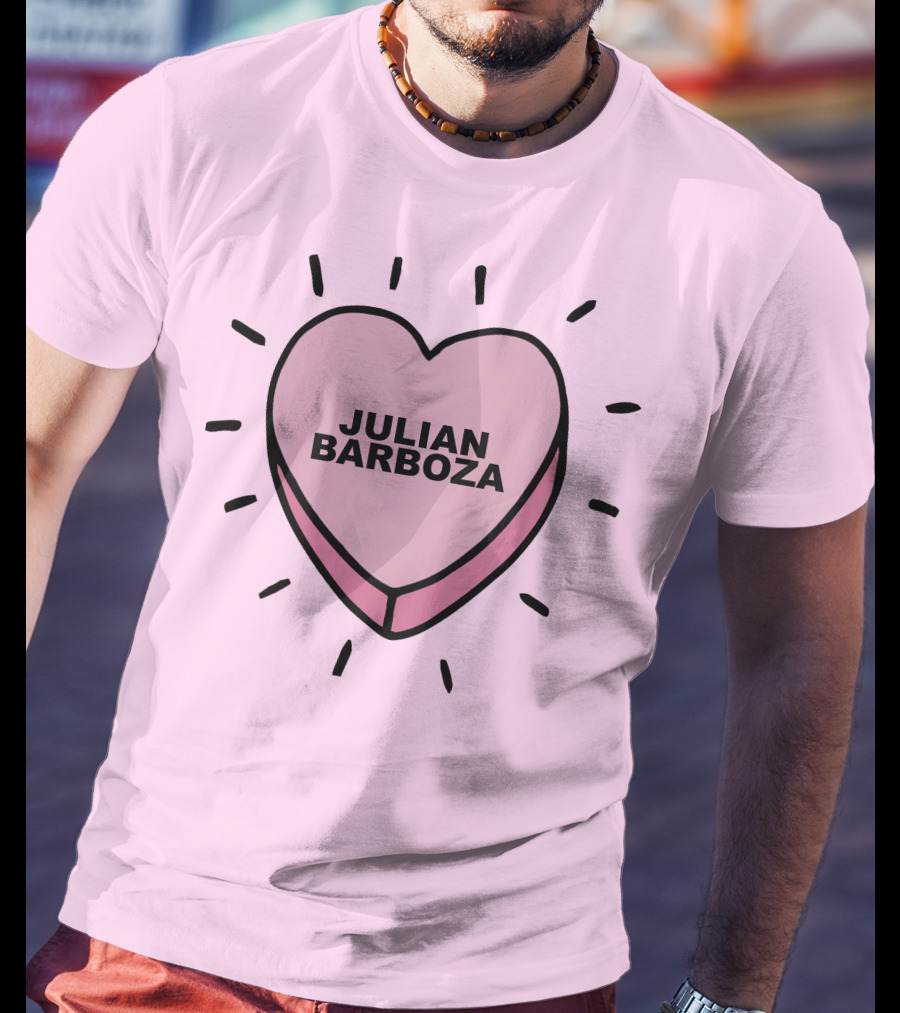JULIAN BARBOZA HEART T-Shirt