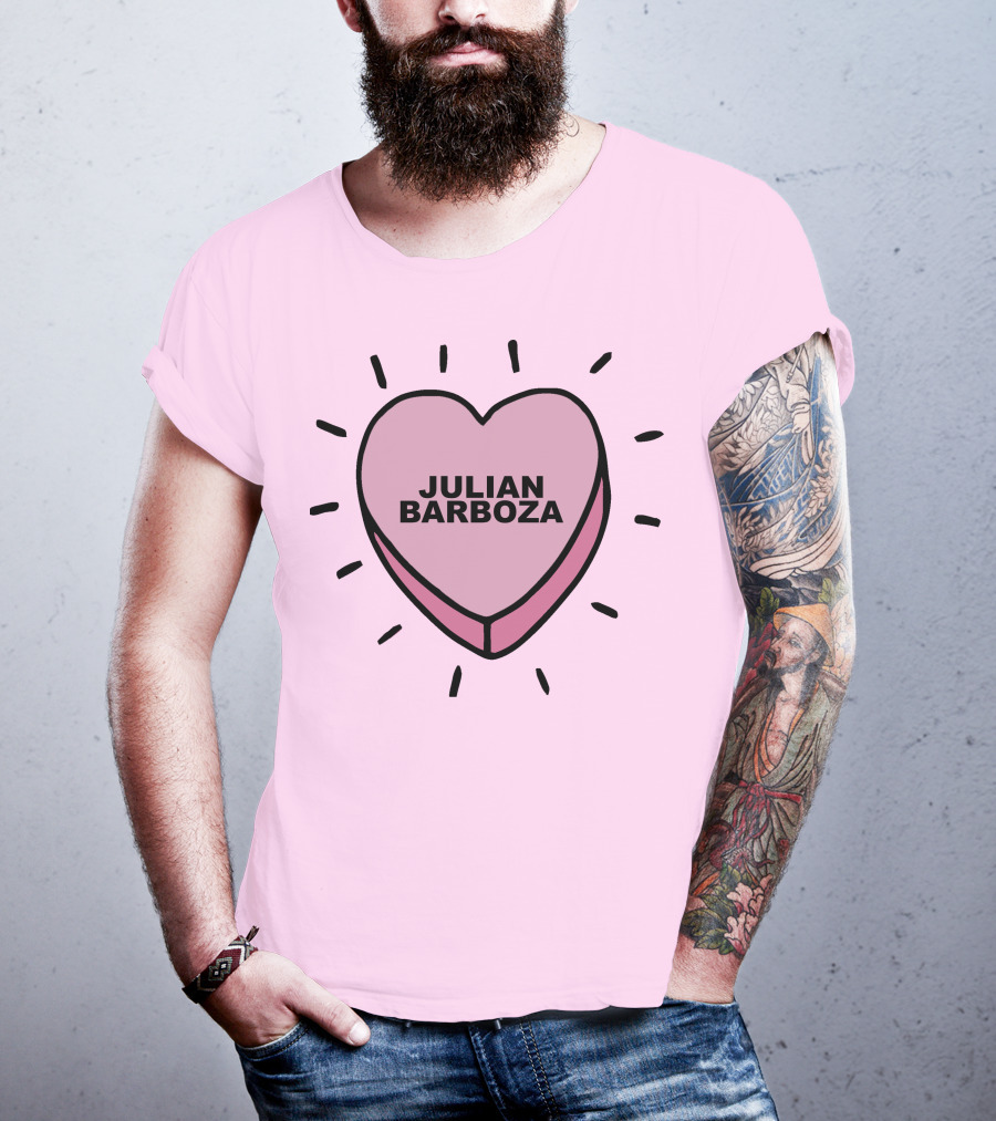 JULIAN BARBOZA HEART T-Shirt