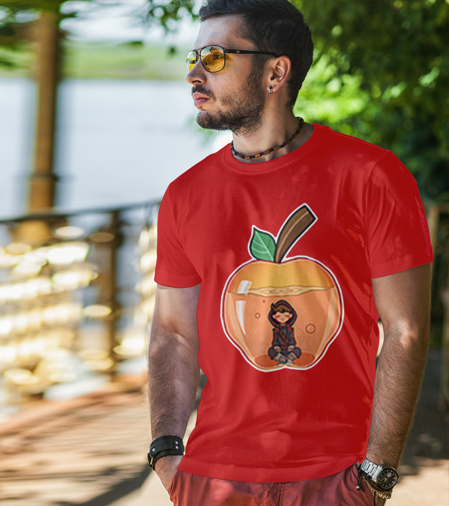 Badboyhalo Peach Character T-Shirt