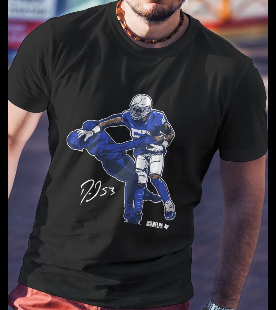 Darius Leonard NFLPA Stiff Arm 53 Sports T-Shirt