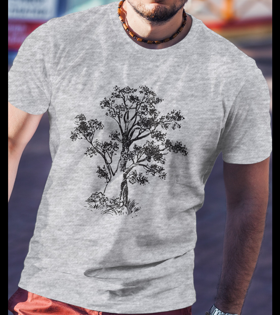 Baobab Tree Sketch T-Shirt