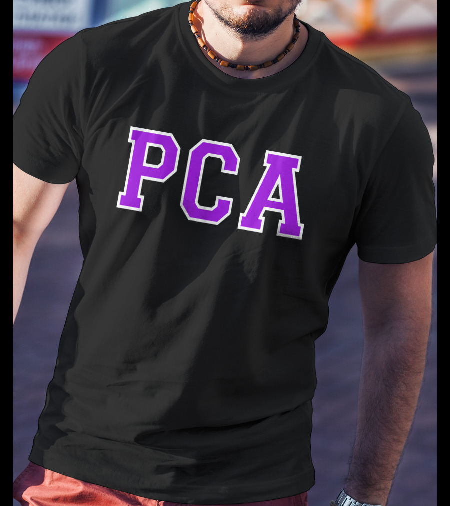 PCA Purple Varsity Letters T-Shirt