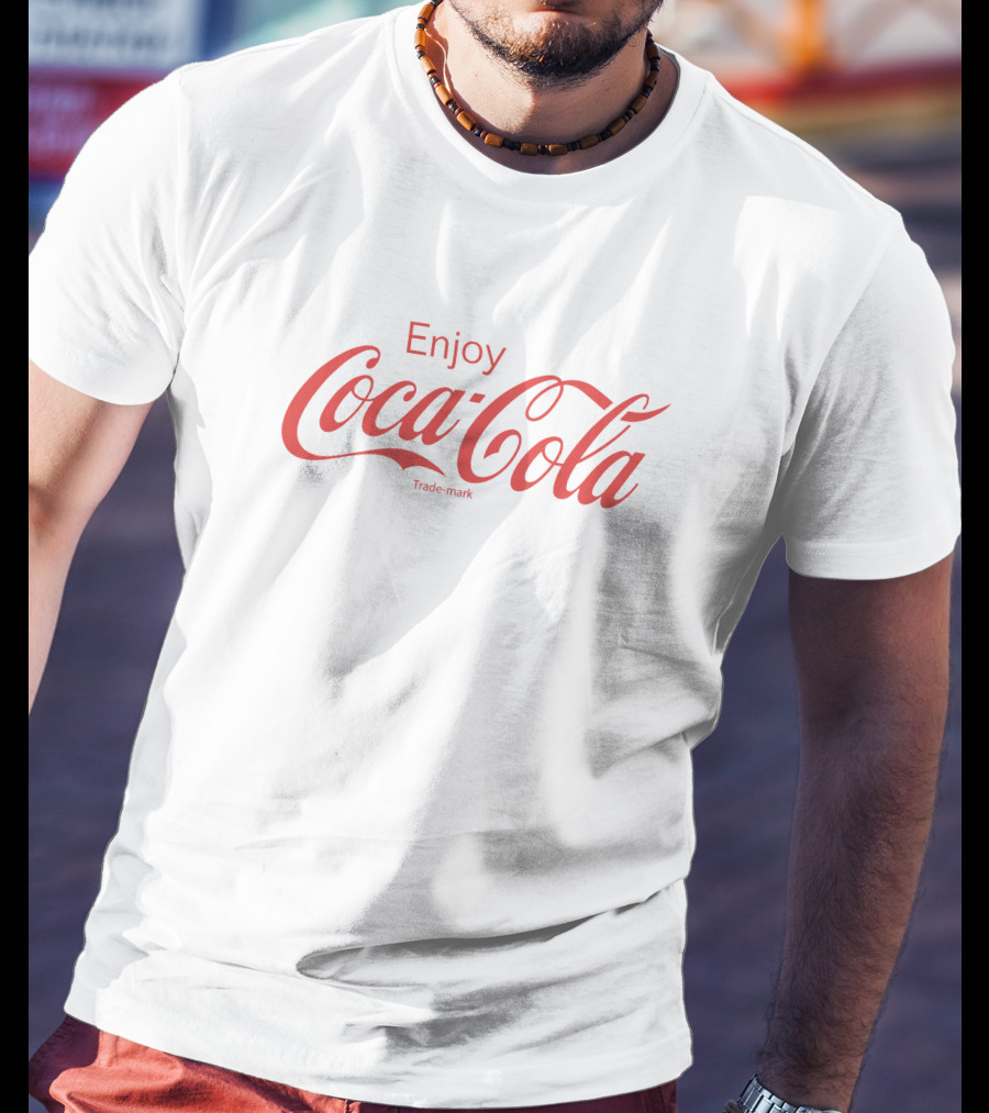 Enjoy Coca Cola Trademark T-Shirt