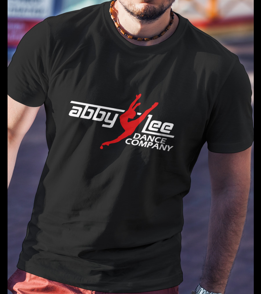 Abby Lee Dance Company Logo With Red Dancer T-Shirt