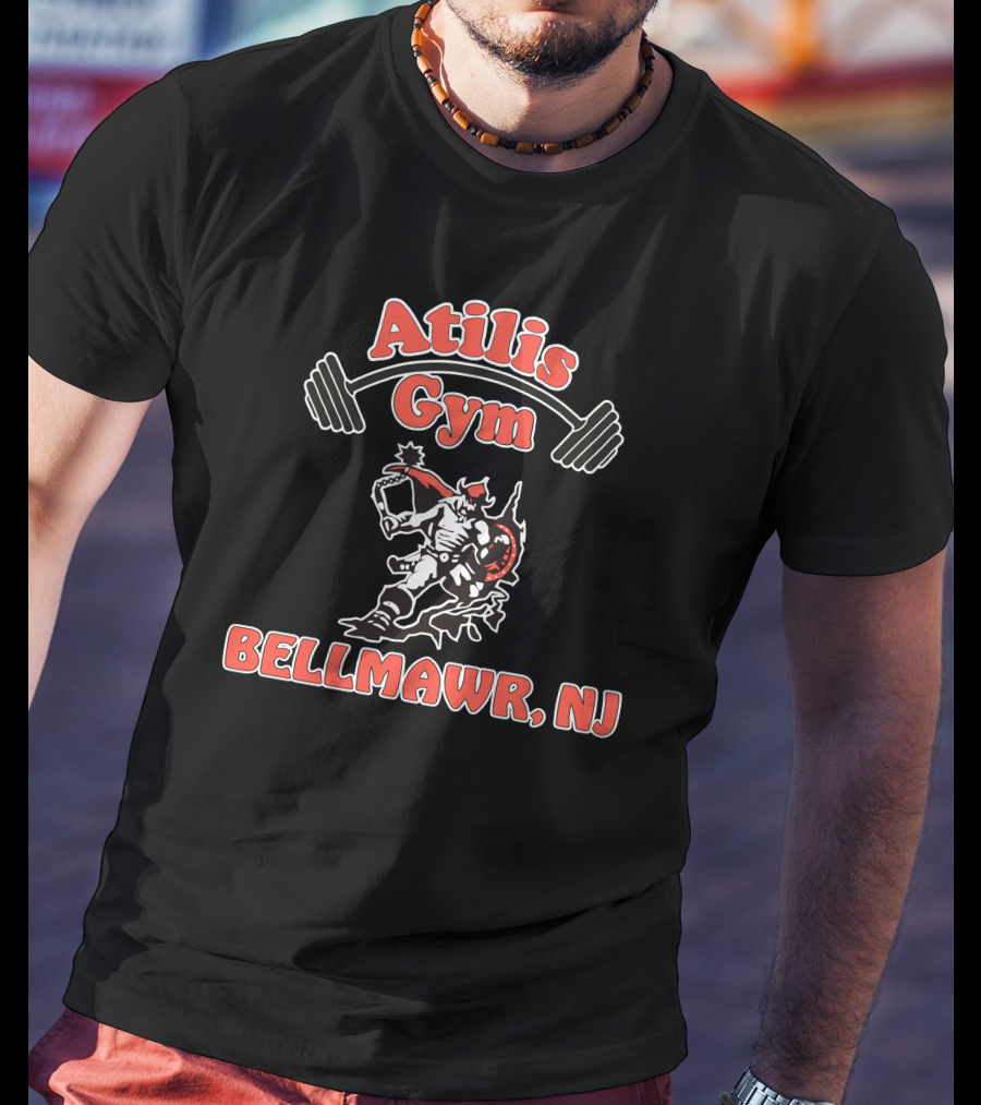 Atilis Gym Bellmawr NJ Weightlifting Knight T-Shirt