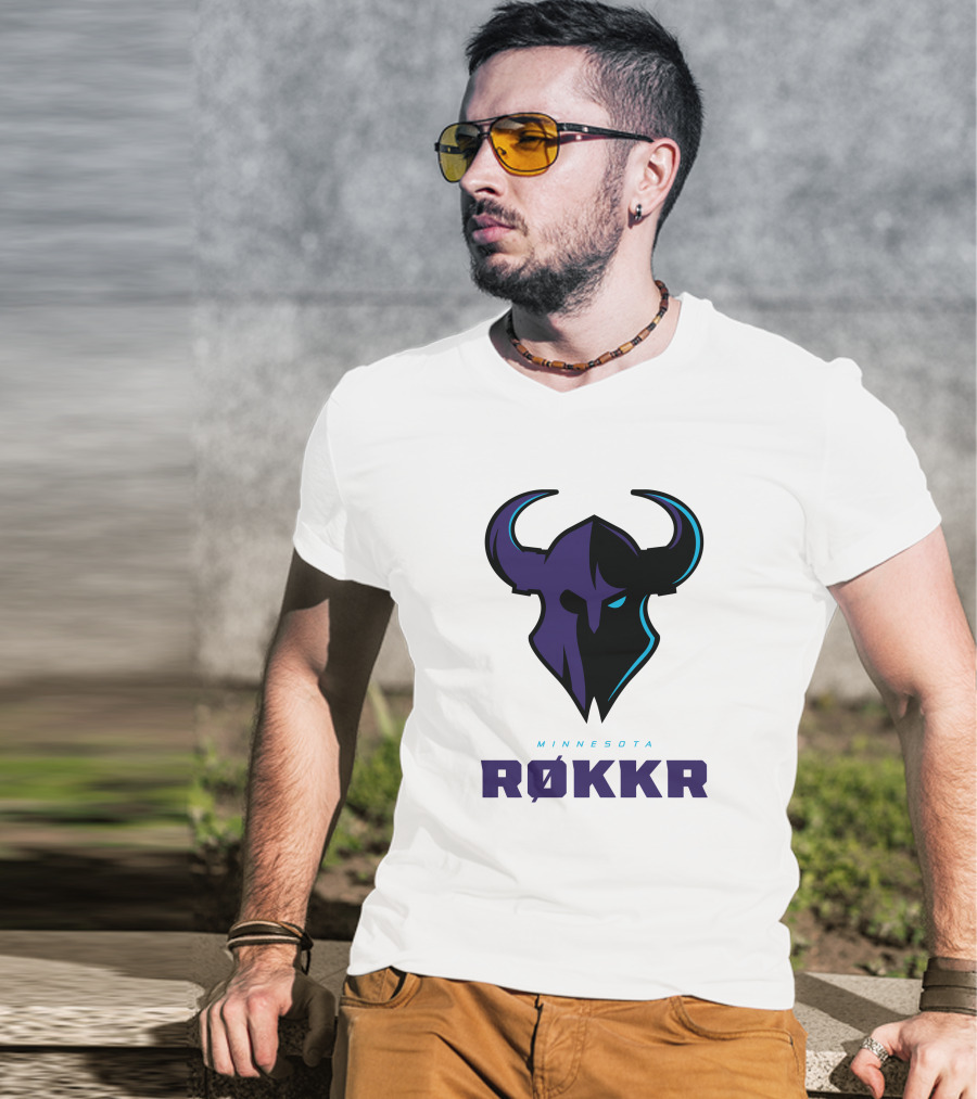 Minnesota Røkkr Logo Hoodie Merchandise T-Shirt