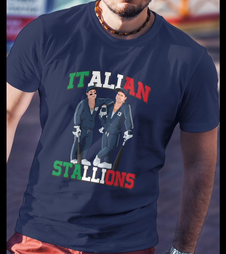 Italian Stallions 45 13 Short Porch T-Shirt
