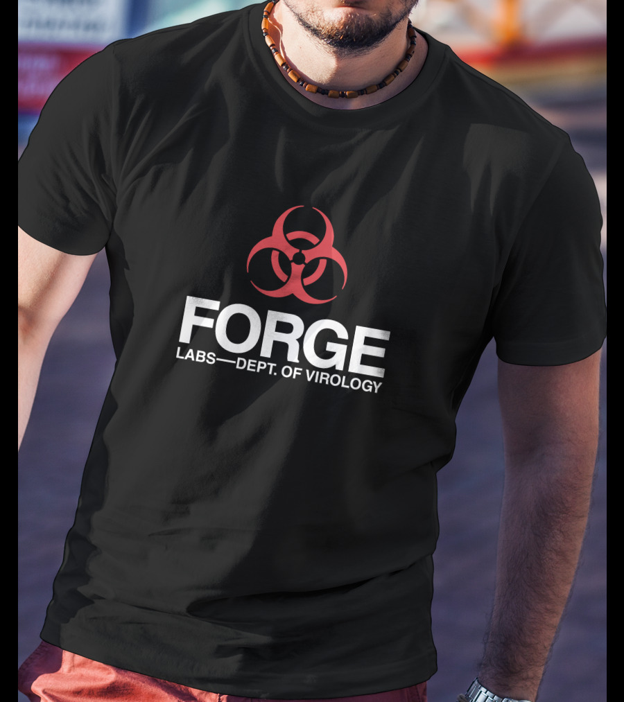 FORGE Labs Department Of Virology Biohazard T-Shirt