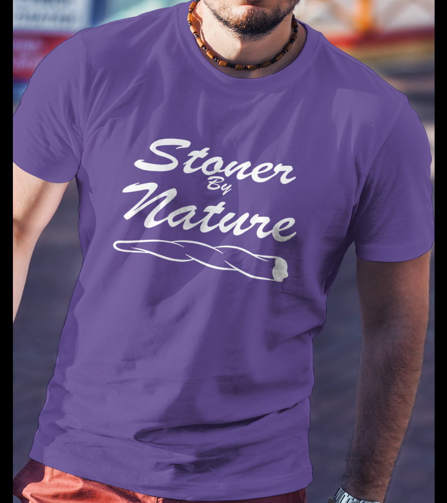 Ymh Merch Stoner By Nature Rolling Joint T-Shirt