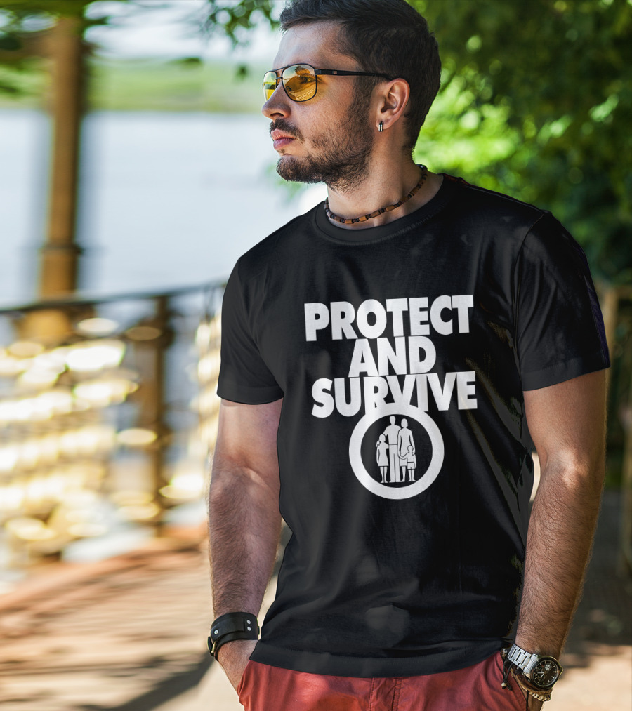 Andy Dawson Protect And Survive Family T-Shirt