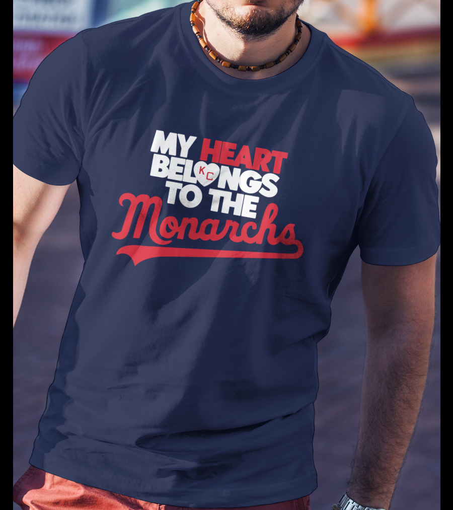 My Heart Belongs To The KC Monarchs T-Shirt