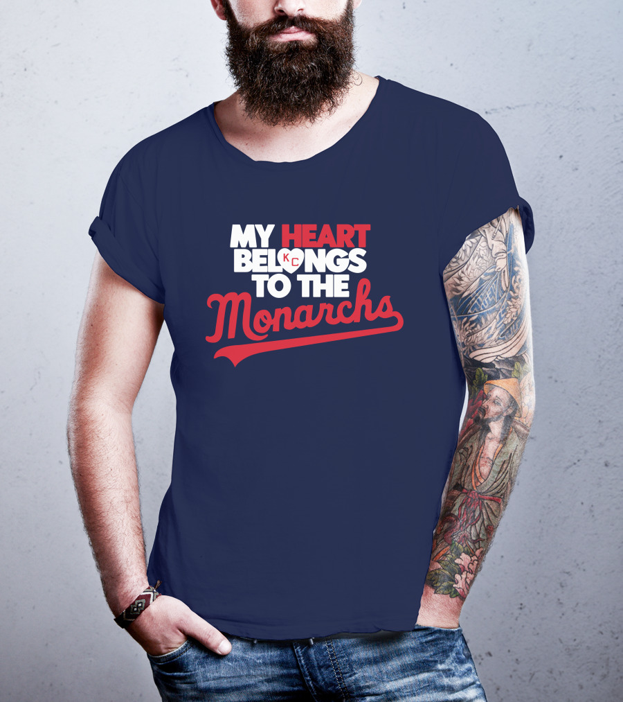 My Heart Belongs To The KC Monarchs T-Shirt