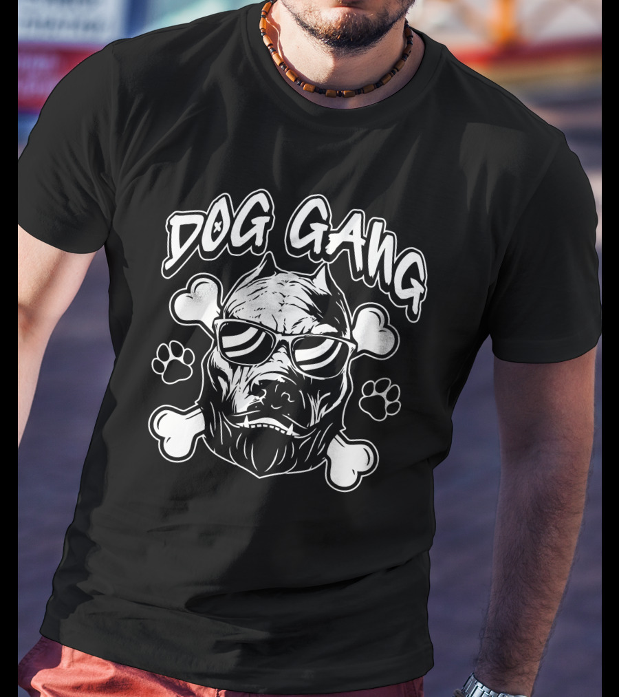 Ginger Billy Merch Dog Gang Bone And Paw T-Shirt