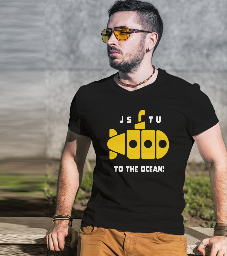 JS TU Submarine Adventure Morejstu Merch To The Ocean T-Shirt
