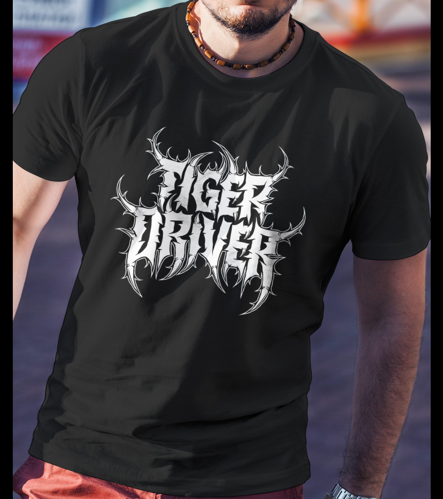 Tiger Driver 9X Merch Metal Logo Tiger Driver T-Shirt