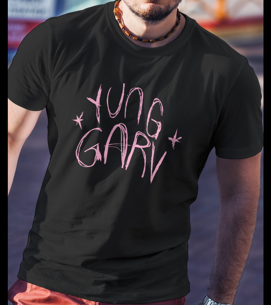 Gavin Magnus Merch Yung Garv Star Accents T-Shirt