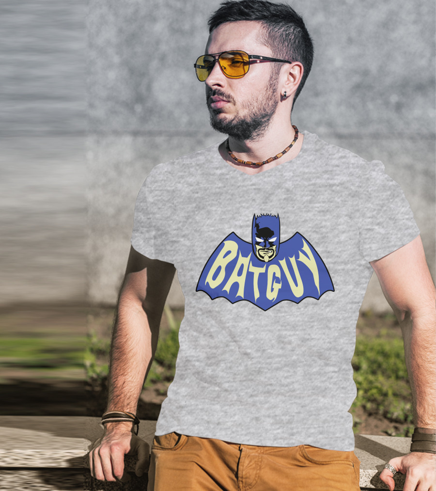 Guy Fieri Merchandise The Batguy Comic Style Character T-Shirt