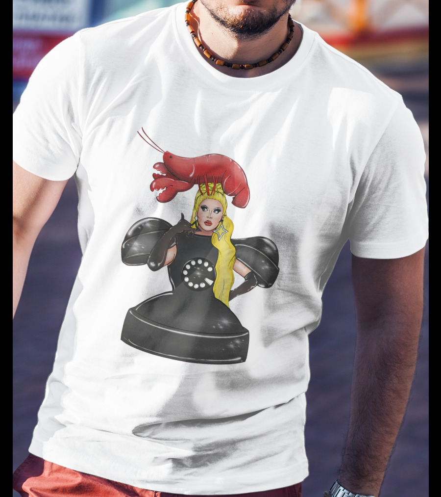Cheryl Hole Merchandise Cheryl Hole Lobster Dress Iconic Look T-Shirt