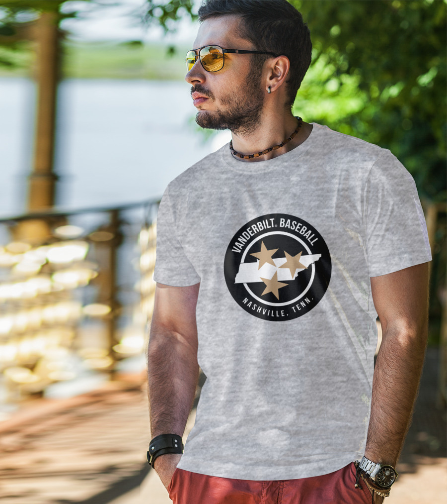 Vanderbilt Baseball Nashville Tenn Vucommodores Merch T-Shirt