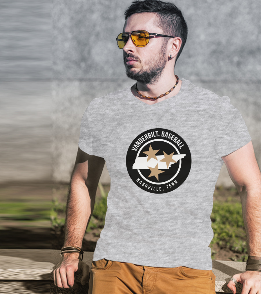 Vanderbilt Baseball Nashville Tenn Vucommodores Merch T-Shirt