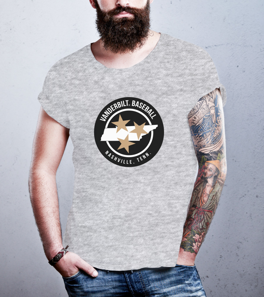 Vanderbilt Baseball Nashville Tenn Vucommodores Merch T-Shirt