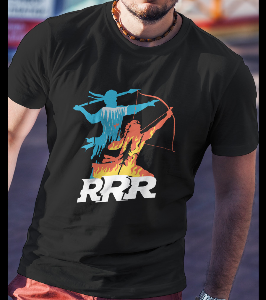 The Souled Store RRR Divine Powers Iconic Archer Warrior T-Shirt