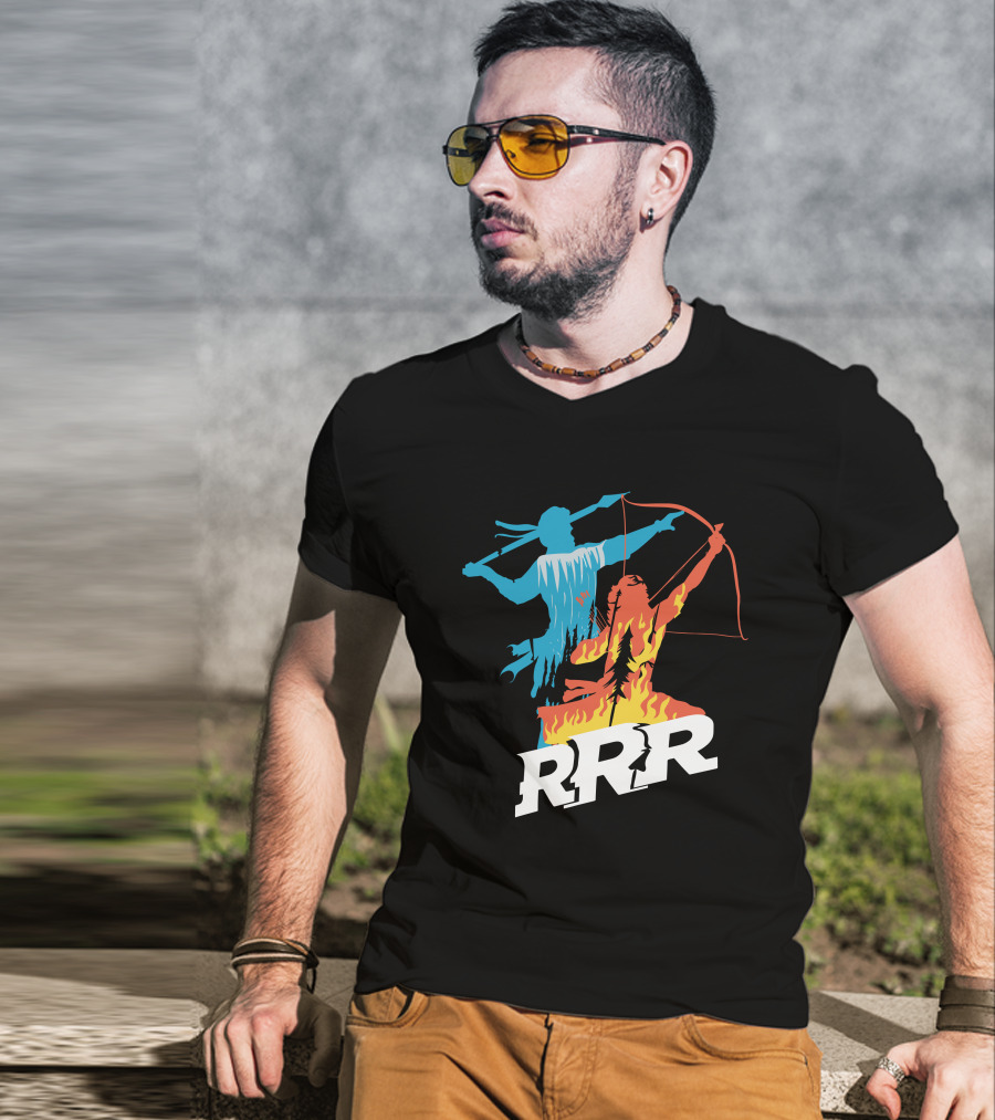 The Souled Store RRR Divine Powers Iconic Archer Warrior T-Shirt