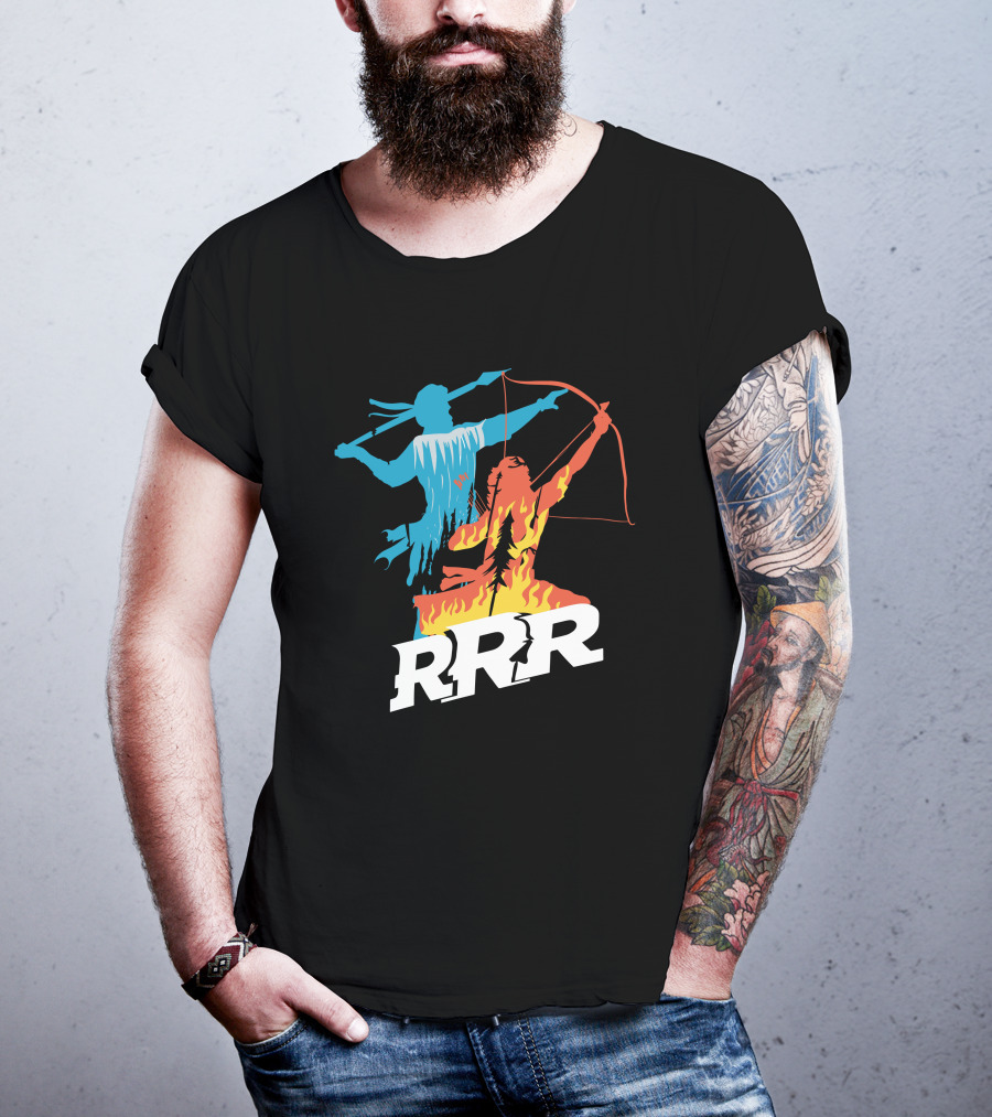 The Souled Store RRR Divine Powers Iconic Archer Warrior T-Shirt