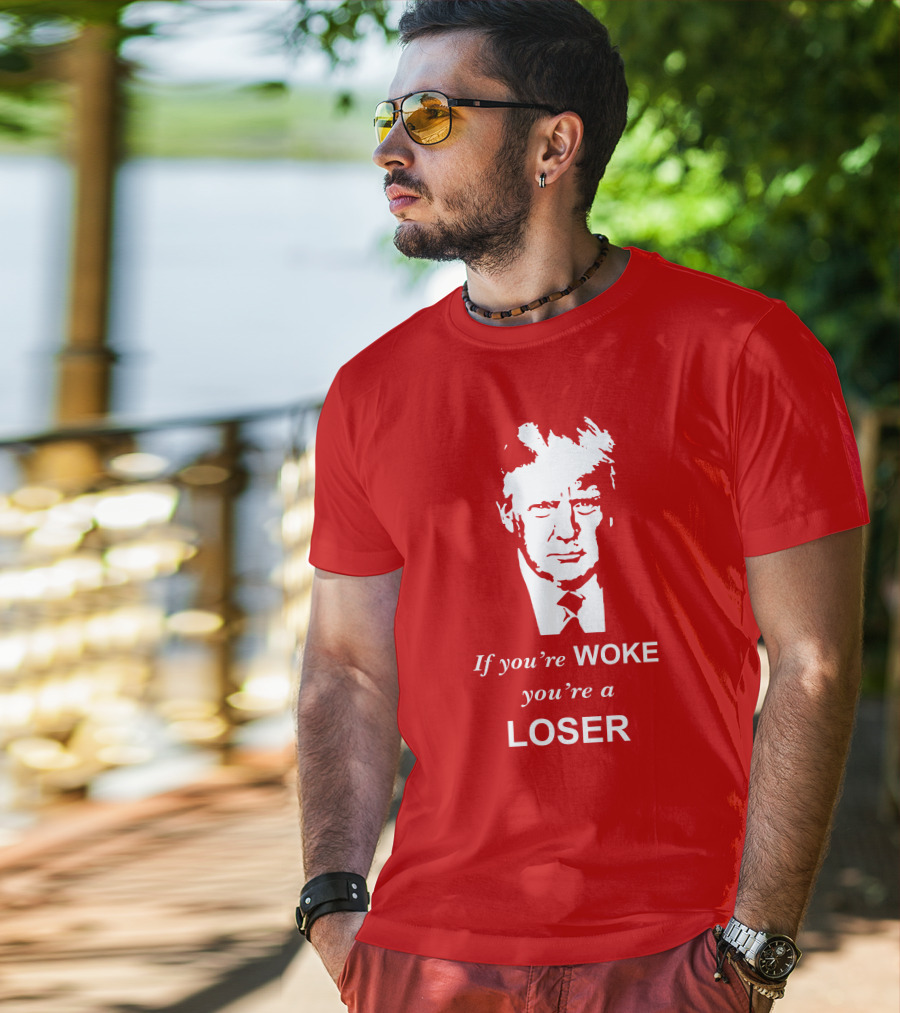 Sebastian Gorka Drg Merch If You're Woke You're A Loser Red T-Shirt