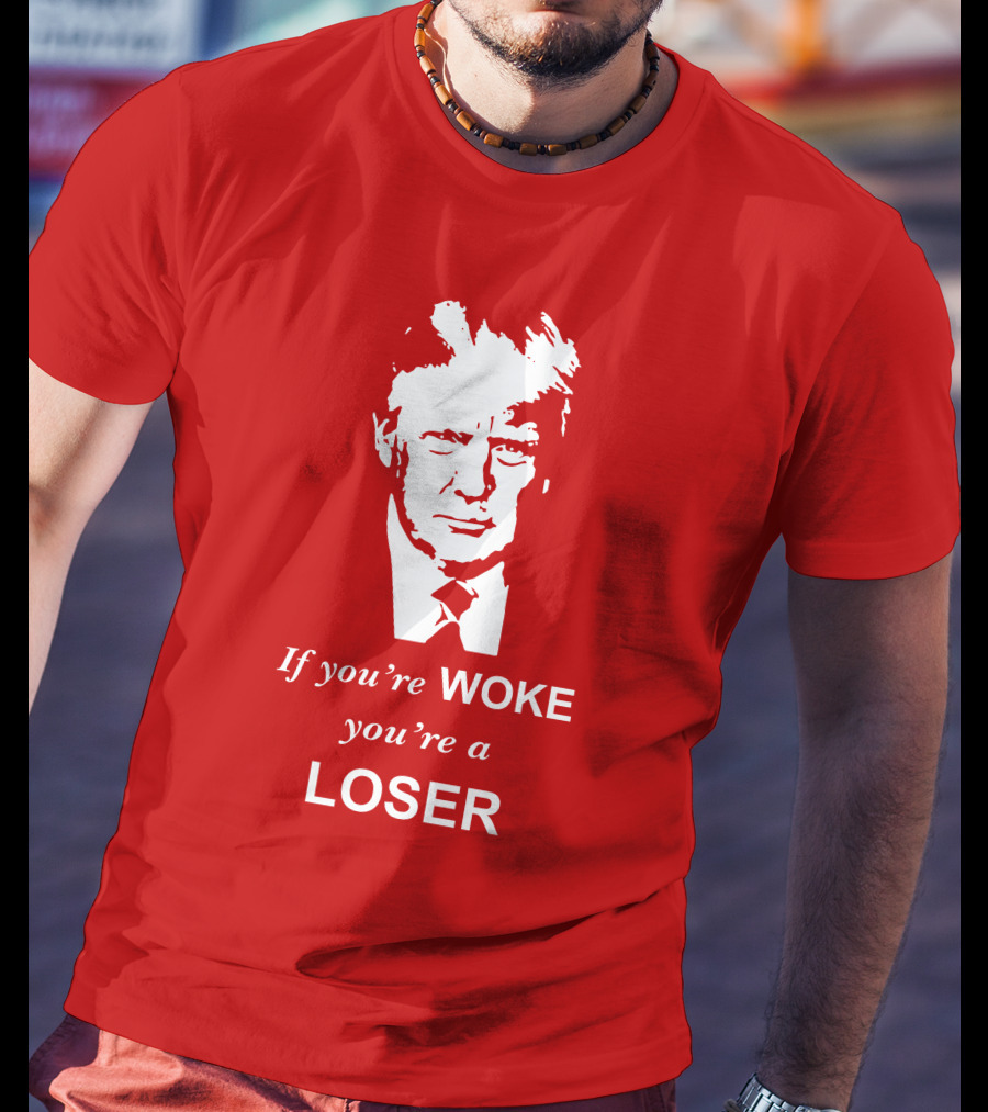 Sebastian Gorka Drg Merch If You're Woke You're A Loser Red T-Shirt