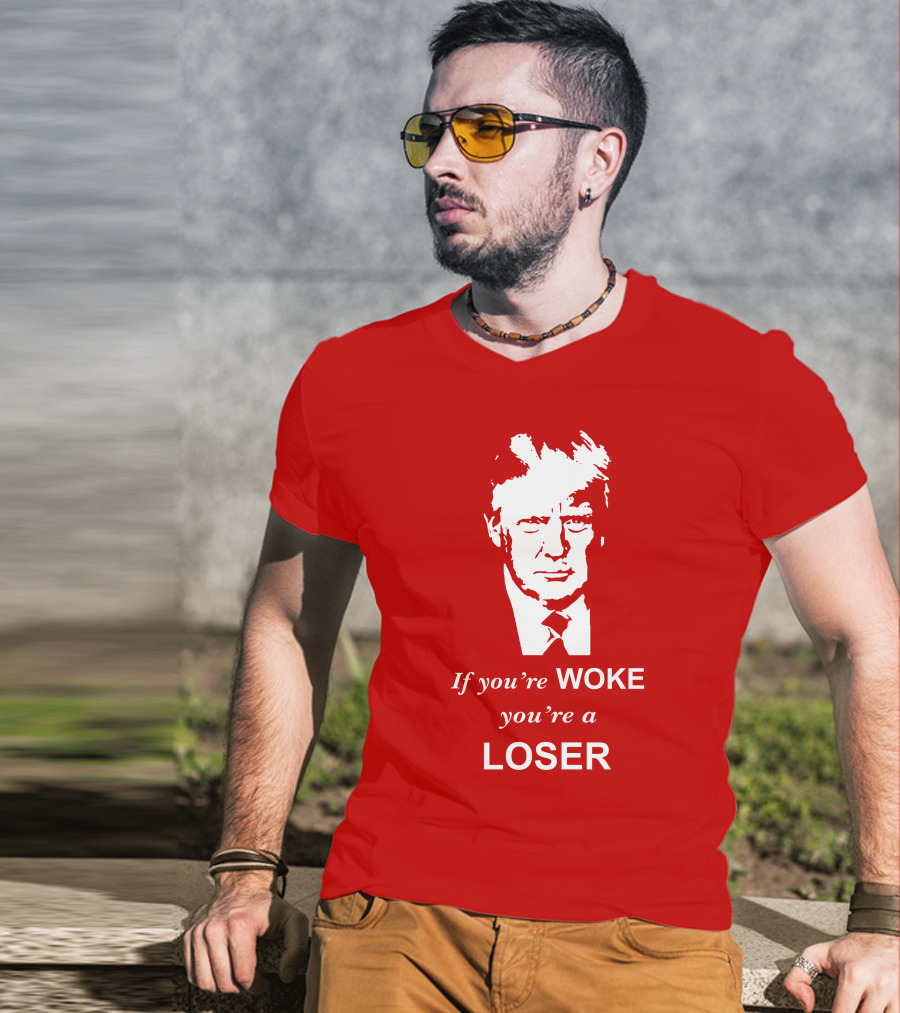 Sebastian Gorka Drg Merch If You're Woke You're A Loser Red T-Shirt