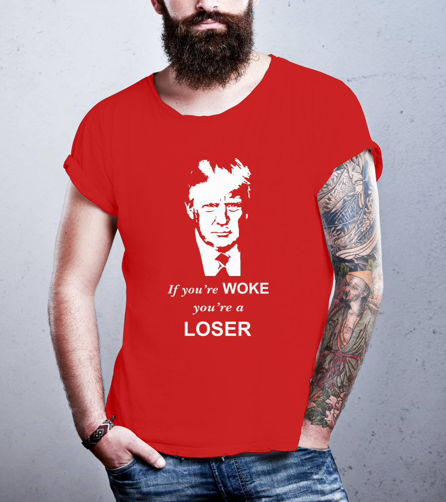Sebastian Gorka Drg Merch If You're Woke You're A Loser Red T-Shirt