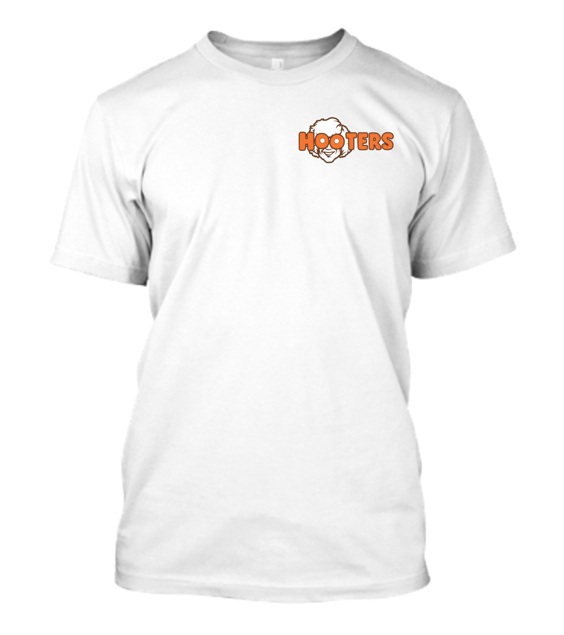 Danny Duncan Collaboration With Hooters Graphic White T-Shirt