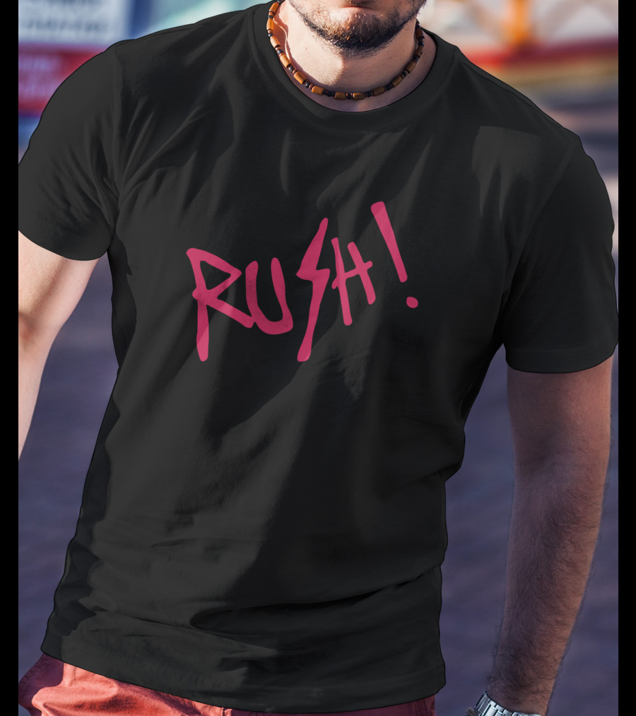 Maneskin Rush Bold Handwritten T-Shirt