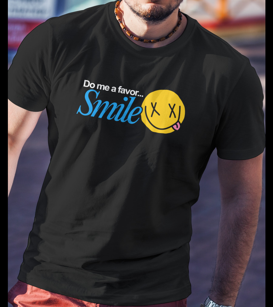 Bobby Mares Smile Yellow Face Iconic T-Shirt