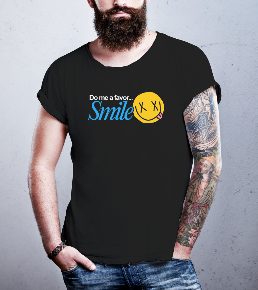 Bobby Mares Smile Yellow Face Iconic T-Shirt