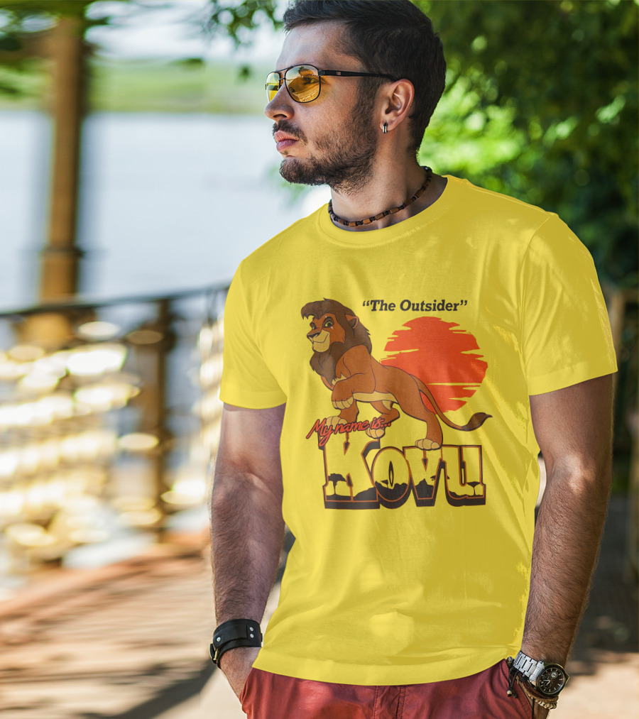 The Outsider My Name Is Kovu Lion King Character T-Shirt