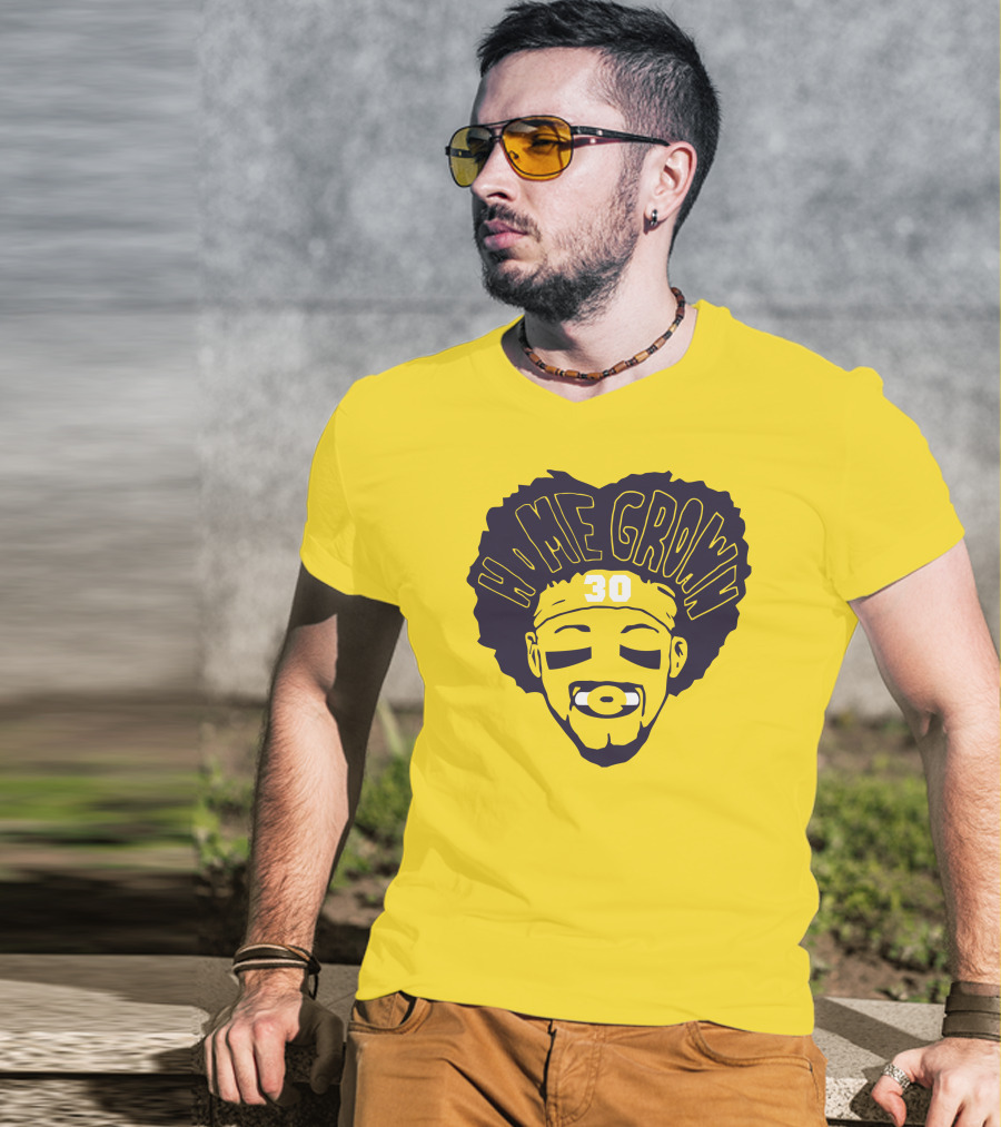 Phillip Lindsay Home Grown 30 Gold Football Player T-Shirt