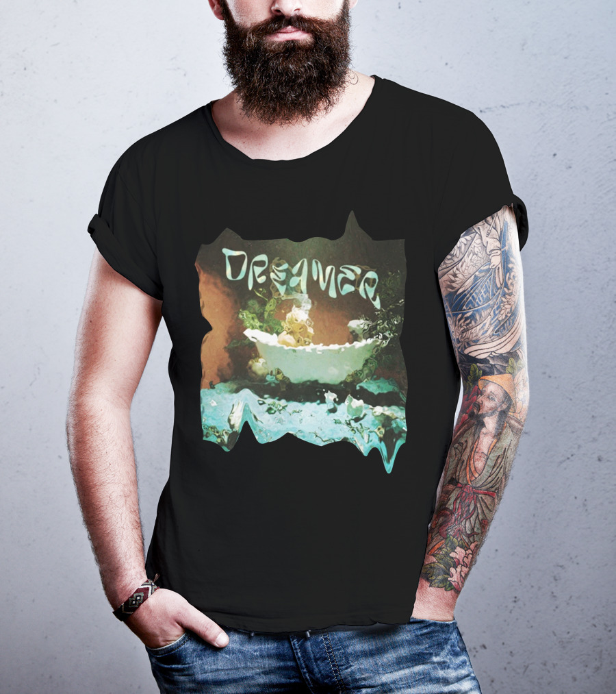 Dreamer Calm Abstract Wave Reflection T-Shirt